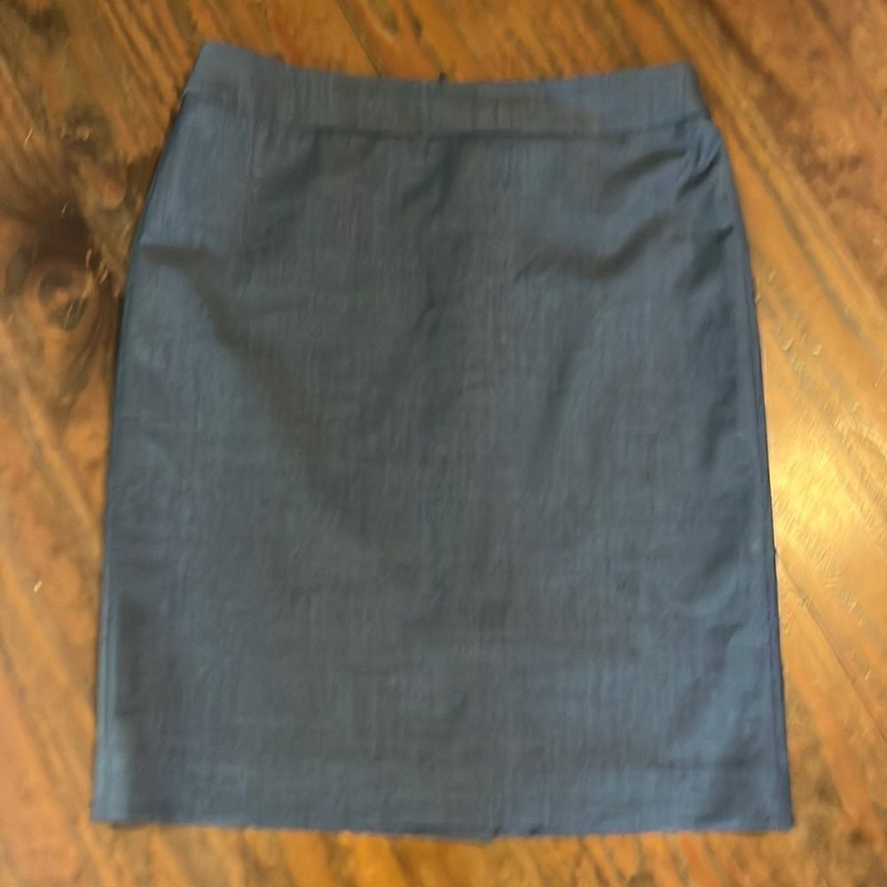 Talbots petite grey skirt Size 2p